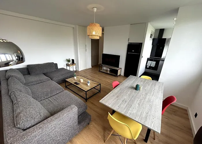 T3 Moderne Au Centre-ville Daire *